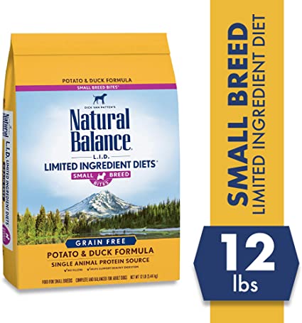 Natural balance small breed bites best sale 12 lbs