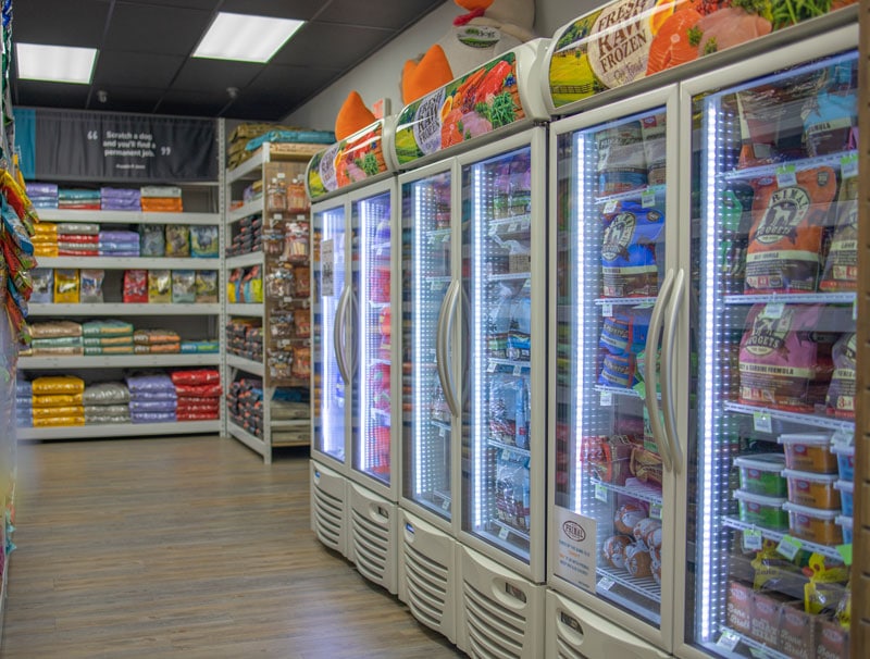freezers inside leo and luckys