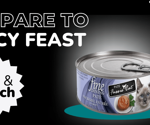 Fussie Cat Pates vs. Fancy Feast Canned Cat Foods