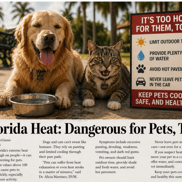 Preparing Your Dog for Florida Heat: Hydration, Safety & Natural Summer Support